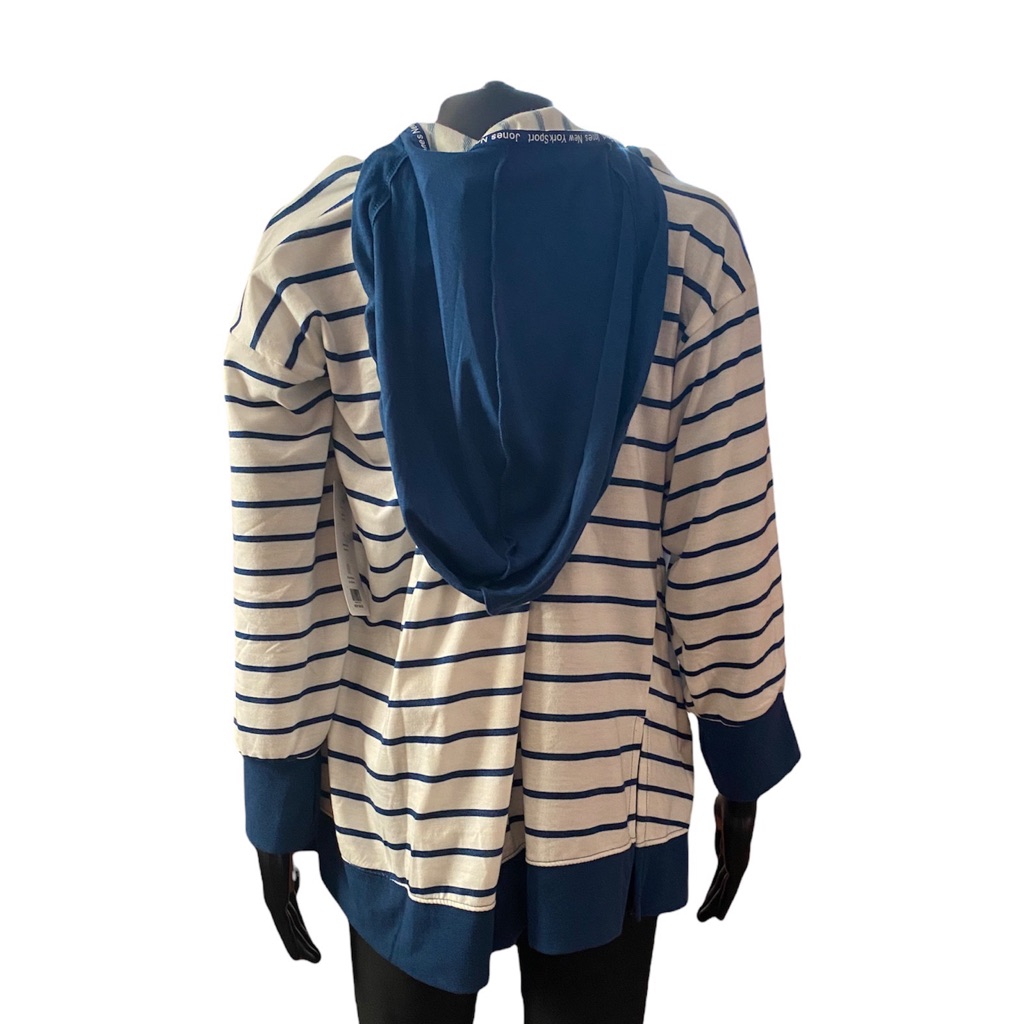 Jones New York Sport Cowl Neck Hoodie, Size 3x